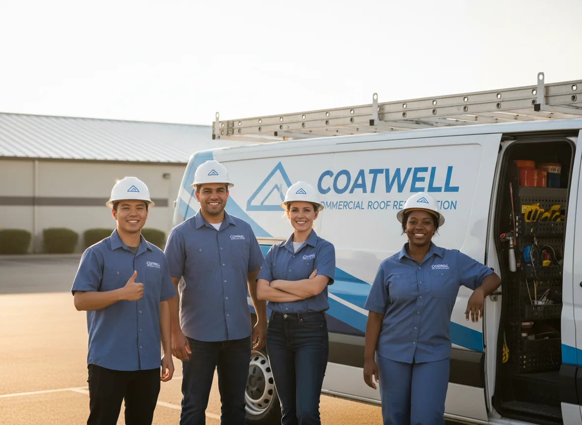 Commercial roof coating company in Blevins, AR